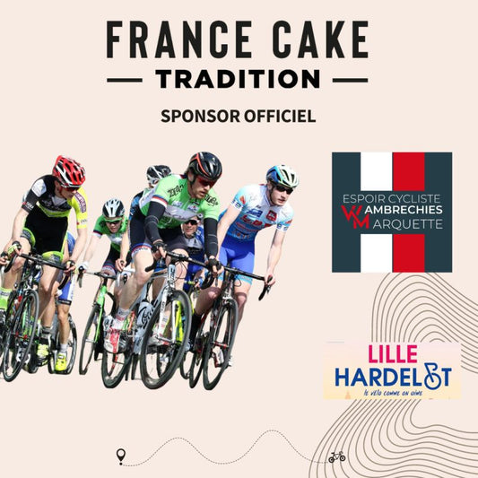 France Cake Tradition sponsorise le vélo !
