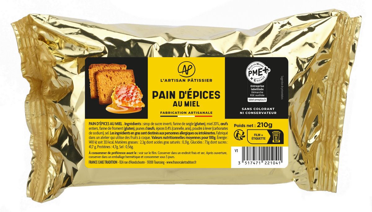 Pain d'Épices Gourmet Nature