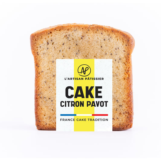 Tranche de Cake au Citron Pavot