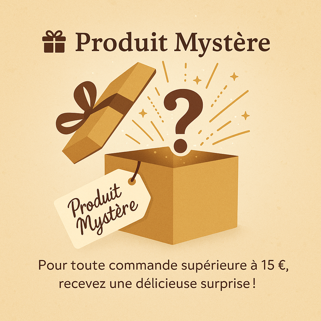 1 Produit "MYSTERE" - GRATUIT