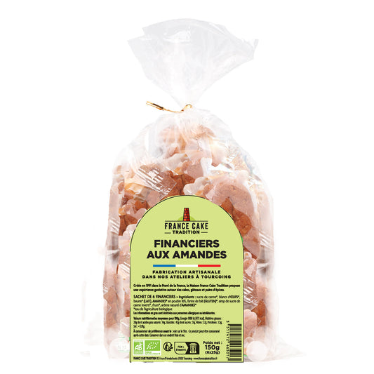 Sachet Mini Financiers aux Amandes