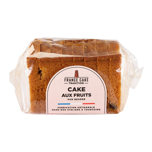 Cake aux Fruits Pur Beurre Tranché