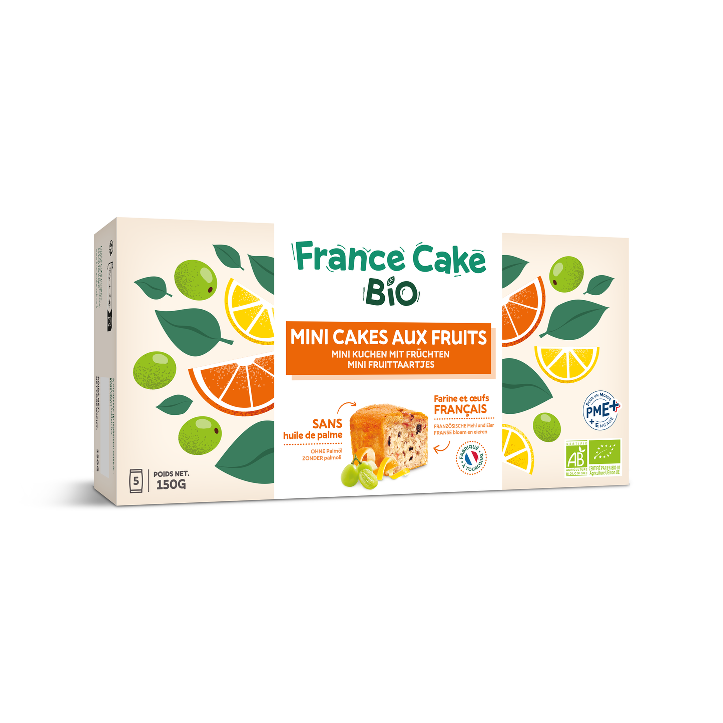 Mini Cakes aux Fruits Bio