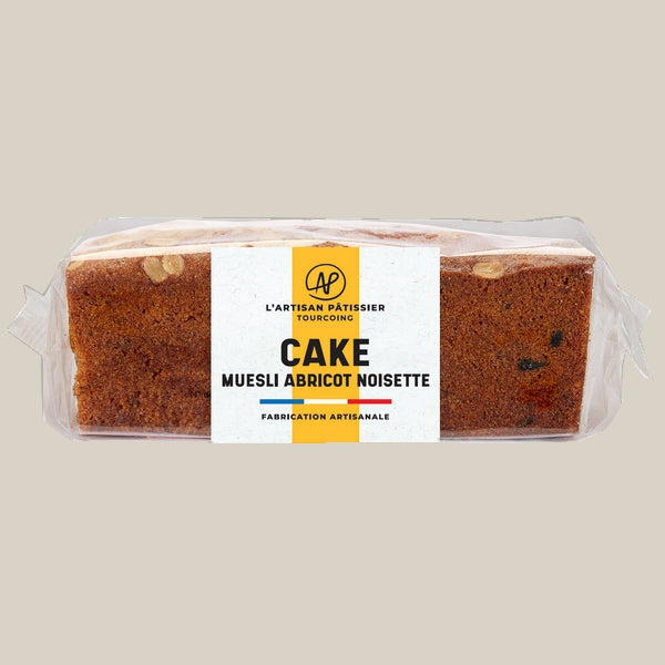Cake Petit Déjeuner au Muesli Abricot Noisettes