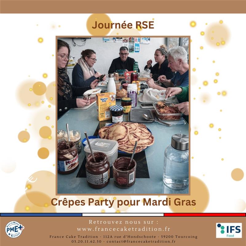 Mardi dernier, c’était Crêpe Party chez France Cake Tradition !