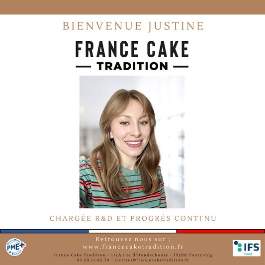 Bienvenue à Justine Leroy dans l’équipe France Cake Tradition !