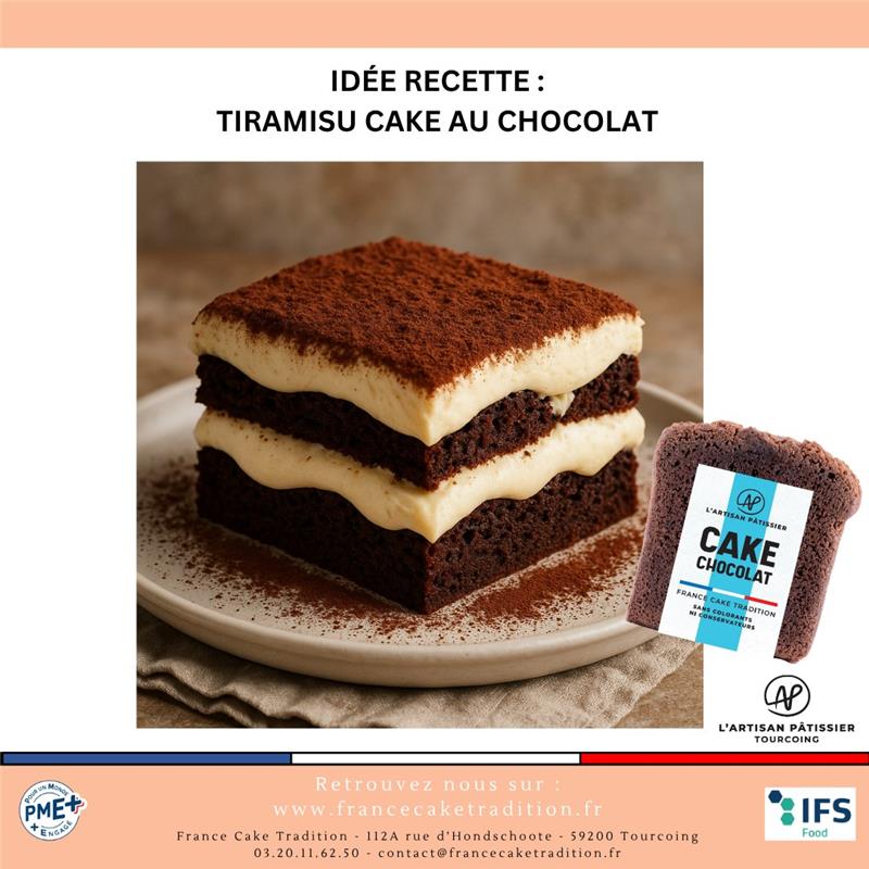 IDEE RECETTE : Tiramisu Cake au Chocolat