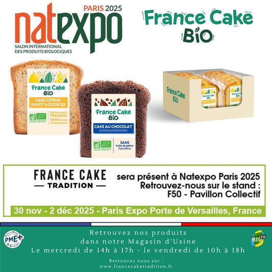 France Cake Tradition sera présent à Natexpo 2025 à Paris !