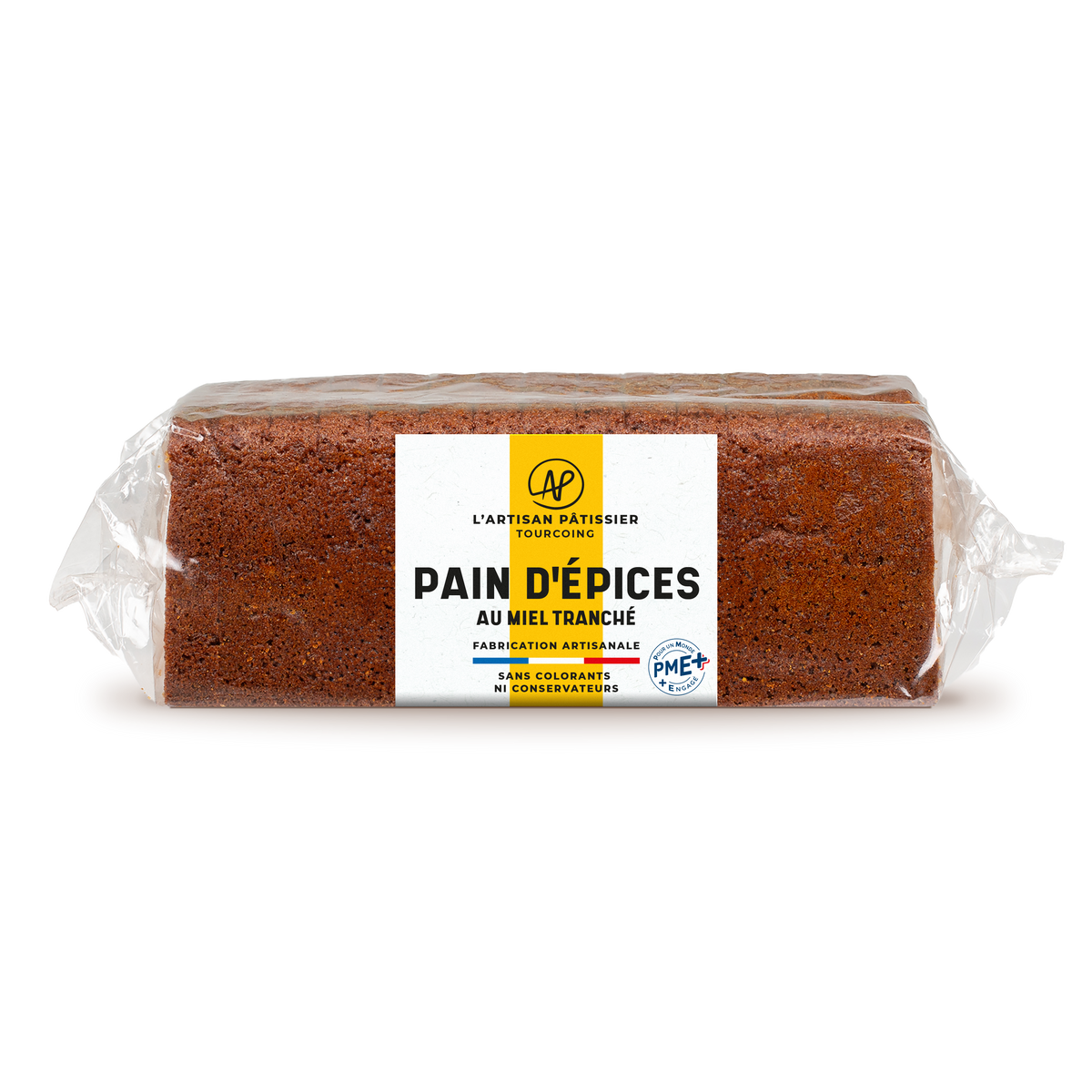 Pain d'Épices au Miel tranché