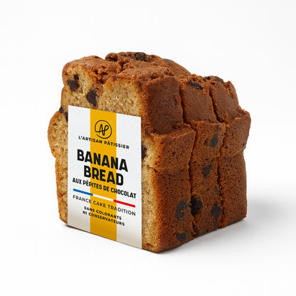 Cake Banana Bread 3 Tranches