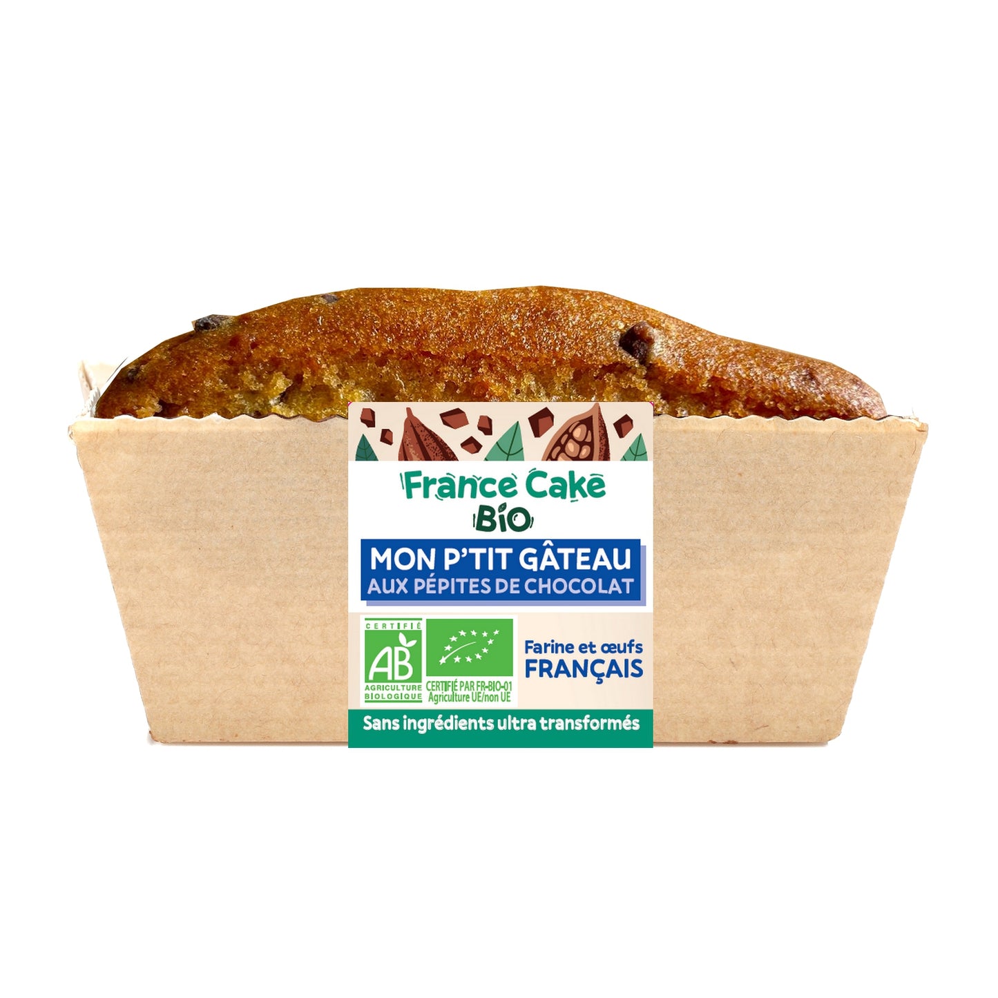 Mon p'tit gâteau aux pépites de chocolat BIO