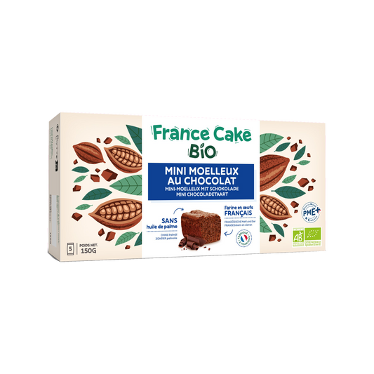 Mini Cakes Moelleux au Chocolat Bio