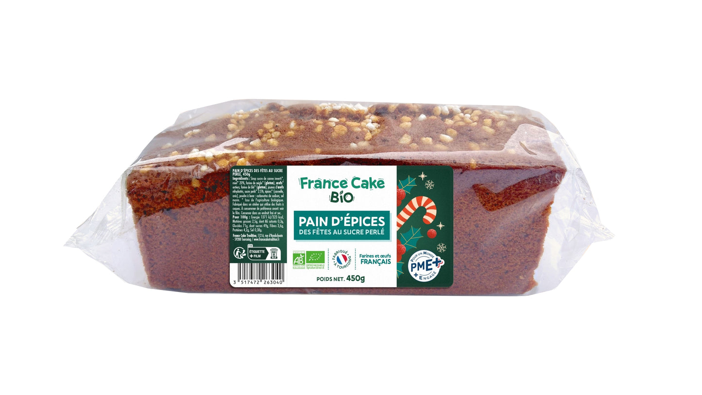 Pain d'Épices des Fêtes au Sucre Perlé