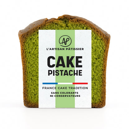 Carton de 12 Tranches de Cake Pistache