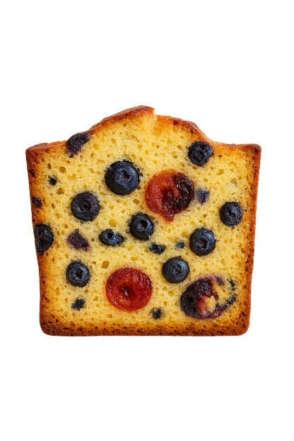 Tranche de Cake aux Fruits