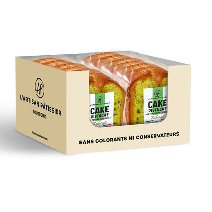 Carton de 12 Tranches Cake Dubaï Style