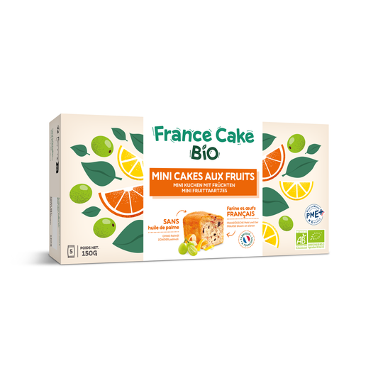 Mini Cakes aux Fruits Bio
