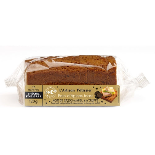 Pain d'Épices Toast Noix de Cajou à la Truffe